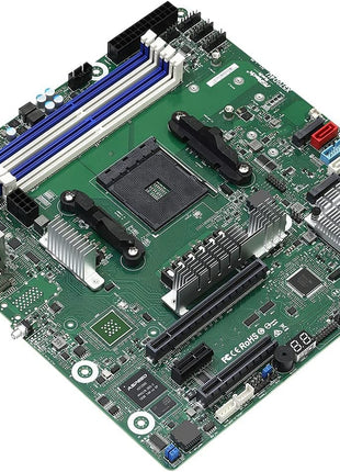 ASRock Rack X570D4U Socket AM4/ AMD X570/ DDR4/ SATA3&USB 3.2/ Micro-ATX Server Motherboard