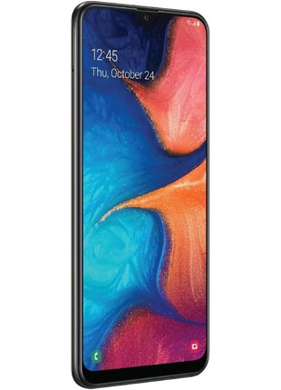 Samsung Galaxy A20 32GB 6.4 inch Display A205U Black Unlocked Smartphone (Renewed)