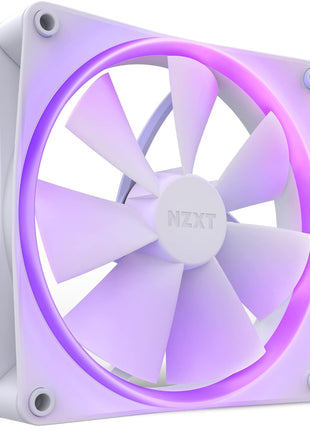 F140RGB - 140mm RGB Fans - Twin + RGB Lighting Controller - White