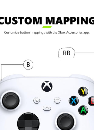 Xbox Wireless Gaming Controller (2025)  - Robot White  - Play on Xbox, Windows, Android, iOS, FireTV Sticks, Smart TVs, VR Headsets