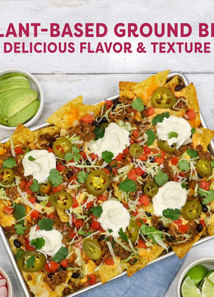 Gardein Gluten Free Plant Based Ground Be'f Crumbles, Vegan, Frozen, 13.7 Ounce