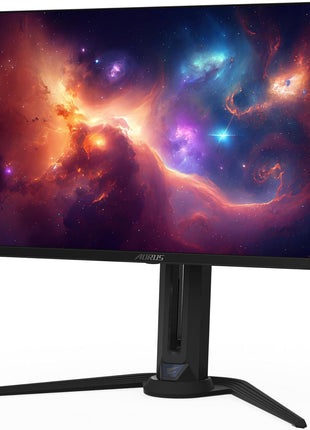 GIGABYTE - AORUS FO27Q2 (SA) - 27 inch QD-OLED Gaming Monitor - QHD 2560x1440-240Hz - 0.03ms GTG - AMD FreeSync Premium Pro - Type C KVM - HDMI, DP, Type C - Height Adjustable - Black