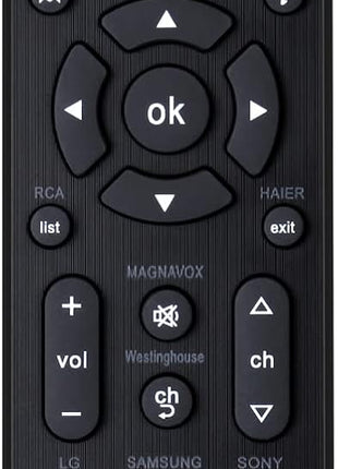 Universal TV Remote for Samsung, TCL, Philips, Vizio, Sharp, Sony, Panasonic, Sanyo, Insignia, Toshiba and Other Brands LCD LED 3D HDTV Smart TV Remote Control