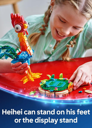 LEGO Disney Moana 2 Heihei - Building Toy for Kids, Girls & Boys, Ages 9+ - Gift for Birthdays - Moana & Disney Toy for Fans - 43272