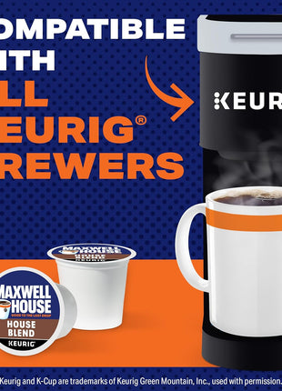 Maxwell House K-Cup® Coffee Pods, 84 ct Box, House Blend Medium Roast