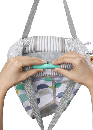 Bright Starts Playful Parade Door Jumper for Baby with Adjustable Strap, 6 Months and Up, Max Weight 26 lbs