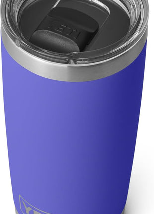 YETI Rambler 20 oz Tumbler, Stainless Steel, Vacuum Insulated with MagSlider Lid, Black