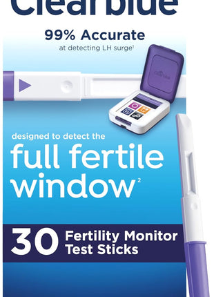 Clearblue Fertility Monitor Test Sticks, 30 Count