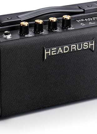 HeadRush FRFR-GO 30W Portable Electric Guitar Amplifier for Modellers | Portable Full-Range Flat-Response Speaker with Bluetooth, Rechargeable Battery for Multi-FX and Amp Modeling Pedals