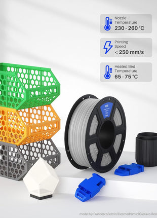 ELEGOO PETG Filament 1.75mm Black 1KG, 3D Printer Filament Dimensional Accuracy  0.02 mm, 1kg Spool(2.2lbs) Fits for Most FDM 3D Printers
