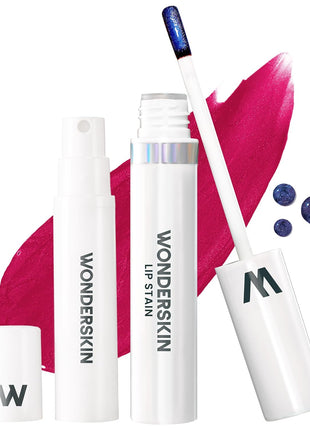 Wonderskin Lip Stain – Long Lasting, Waterproof, Lip Tint Peel Off Masque
