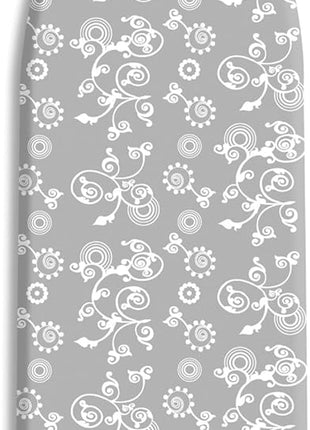 Whitmor Scorch Resistant Ironing Board Cover and Pad   Grey Swirl
