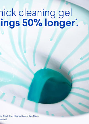 CLOROx Toilet Bowl Cleaner Clinging Bleach Gel, Ocean Mist, 24 Fl Oz, Pack of 2 (Package May Vary)