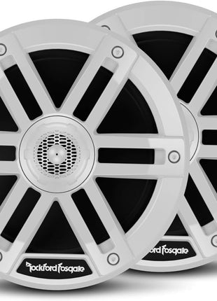 Rockford Fosgate M0-65 Marine Grade 6.5 inch Coaxial Full Range Speakers - White (Pair)