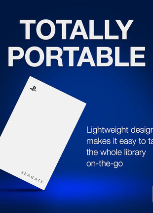 Seagate Game Drive for PlayStation庐 Consoles 5 TB External Hard Drive - USB 3.2 Gen 1, Officially-License (STLV5000100)
