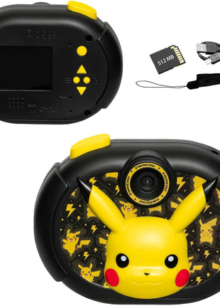 Pokemon Pikachu Kids Camera with SD Card Digital Camera with Video
