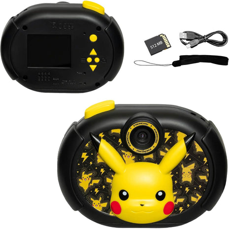 Pokemon Pikachu Kids Camera with SD Card Digital Camera with Video