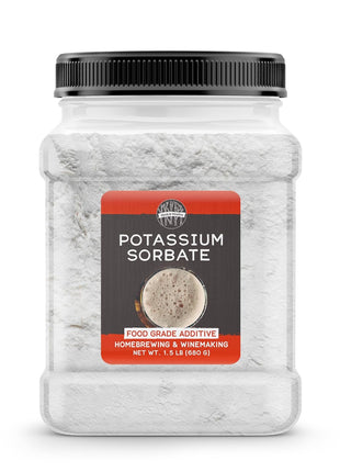 Birch & Meadow Potassium Sorbate, 1.5 lb, Additive & Preservative, Winemaking & Brewing