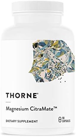 THORNE - Magnesium CitraMate & Creatine Performance Combo - Essential Support for Energy, Muscles, and Cognitive Function - 90 Servings