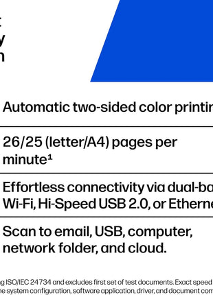 HP Color LaserJet Pro MFP 3301sdw Wireless All-in-One Color Laser Printer, Office Printer, Scanner, Copier, ADF, Duplex, Best-for-Office (499Q3F)