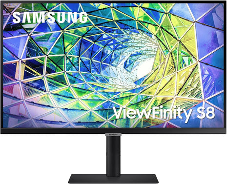 Samsung 27" S80UA 4K UHD IPS HDR10 High Resolution Monitor, USB-C, Eye Saver Mode, Eco Saving Plus, LS27A804UJNXGO, 2025, 3 Year Warranty | USB-C Pd 90W, 60hz, Eye Saver and Eco Saving Plus, 3-Year Warranty