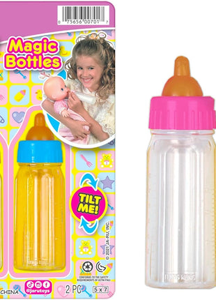 JA-RU Magic Bottle Trick Toy 1oz (1 Unit) 701-1 | Classic Magic Trick Bottle Toy for Kids. Novelty Prank & Party Favor.