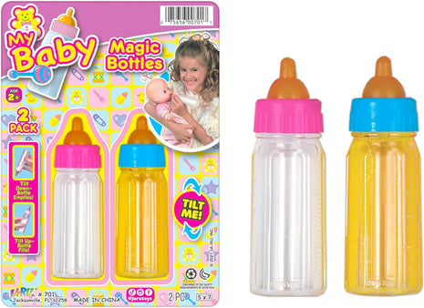 JA-RU Magic Bottle Trick Toy 1oz (1 Unit) 701-1 | Classic Magic Trick Bottle Toy for Kids. Novelty Prank & Party Favor.