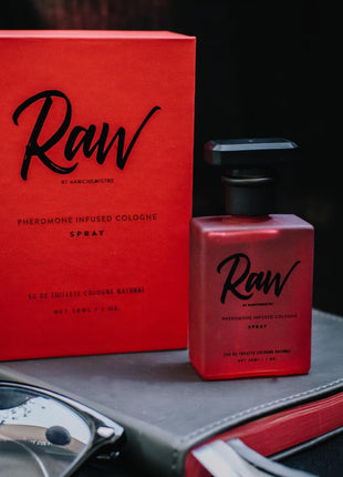 RawChemistry Raw Pheromone Infused Men's Cologne, 1 oz Spray – Long-Lasting
