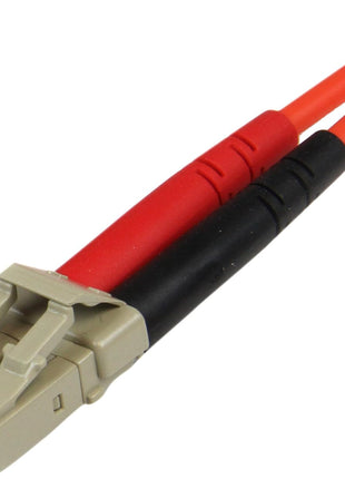 StarTech.com 5m Fiber Optic Cable - Multimode Duplex 50/125 - LSZH Fiber Jumper Cord - LC/ST