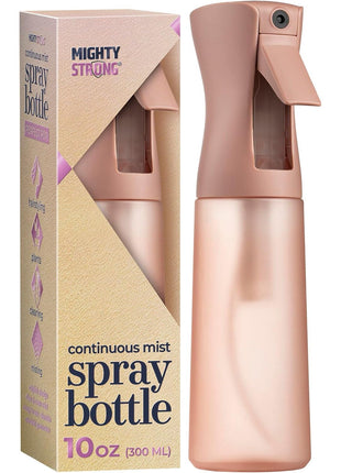 10 OZ Continuous Spray Bottles - Ultra Fine Mist Sprayer | Water Spray Bottle For Hair Stuff, Mister Spray Bottle For Plants Mister | Hair Spray Bottles For Hairstyling, Cleaning, Salons