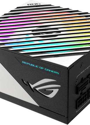 ASUS ROG Loki SFX-L 850W Platinum (Fully Modular Power Supply, 80+ Platinum, Lambda A Certified, 120mm PWM ARGB Fan, Aura Sync, ATX 3.0 Compatible, PCIe 5.0 Ready, 10 Year Warranty)