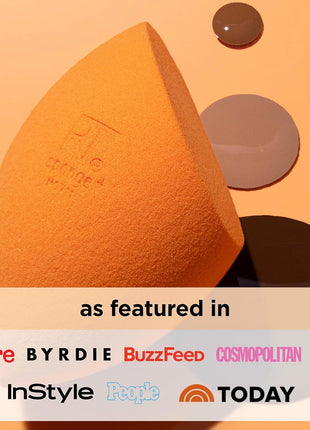 Real Techniques Miracle Complexion Sponge, 4 Pack, Makeup Blending Sponges | Makeup sponges for foundation, 3-point design, foundation applicator, latex-free beauty sponge