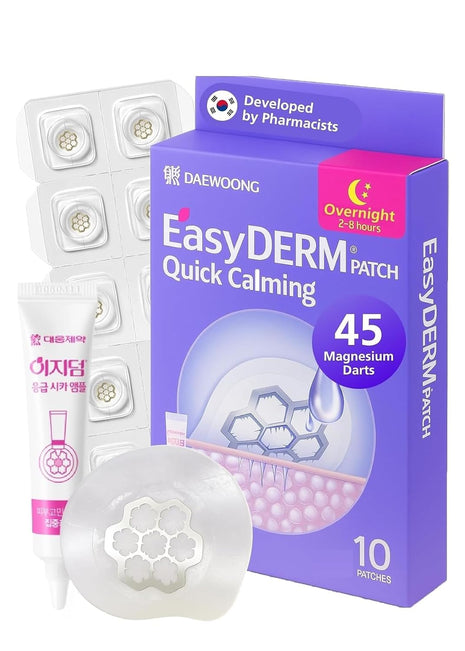 EasyDerm Quick Microdart Magnesium Pimple Patch 10ea - Cica Ampoule&Tweezer