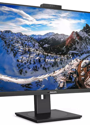 Philips 329P1H 32 inch Class Webcam 4K UHD LCD Monitor - 16:9 - Textured Black