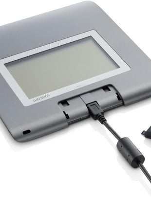 Wacom 4.5-Inch LCD USB 2.0 Electromagnetic Signature Pad, Silver (STU-430) STU430