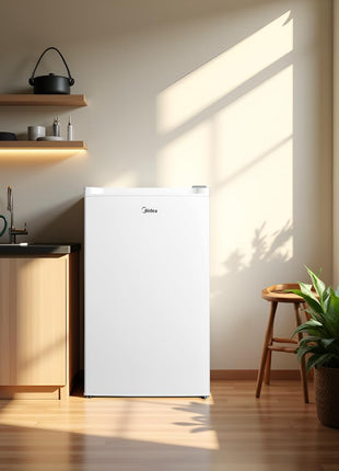 Midea MRU03M2ABB Upright Freezer, 3.0 Cubic Feet Mini Freezer, For Kitchen Apartment Office Basement or Dormitory, Black