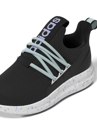 adidas Lite Racer Adapt 7.0 Sneaker, Black/Black/Black, 4 US Unisex Big Kid