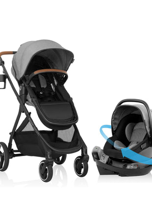 Evenflo Shyft Intuiti Travel System w/ Revolve180 LiteMax NXT Rotating Car Seat