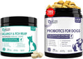 NATURE TARGET Dog Allergy Relief & Probiotics for Dogs 180 Bites