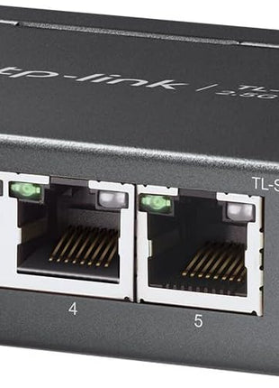 TP-Link TL-SG105S-M2, 5 Port Multi-Gigabit 2.5G Unmanaged Ethernet Switch | Ethernet Splitter, Plug & Play, Desktop/Wall Mount, Silent Operation
