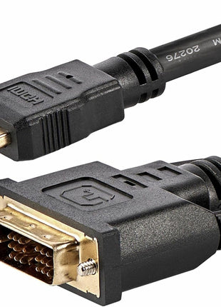 StarTech.com 6ft HDMI to DVI D Adapter Cable - Bi-Directional - HDMI to DVI or DVI to HDMI Adapter for Your Computer Monitor (HDMIDVIMM6)