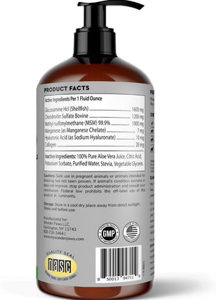 100% Norwegian Salmon Oil Plus Liquid Glucosamine - for Dog's Skin, Coat, Mobility, Hip & Joint Support – Salmon Oil 32 Ounces – Liquid Glucosamine 16 Ounces