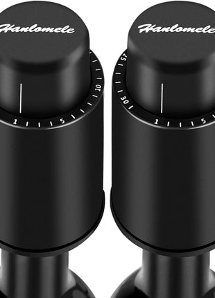 [2 PACK]Wine Bottle Stoppers, Reusable Wine Stoppers, Vacuum Wine Preserver with Time Scale Record, Wine Savers Vacuum Pump Corks Keep Wine Really Fresh, Best Gift Accessories.