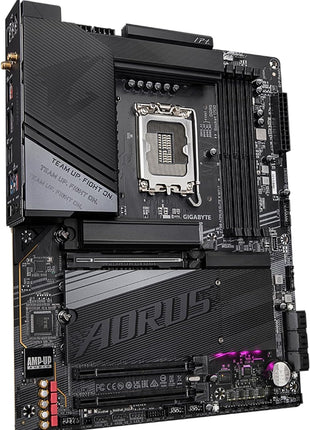 GIGABYTE Z790 AORUS Elite X WIFI7 LGA 1700 ATX Motherboard, Support Intel Core 14th/13th/12th Gen, DDR5, 16+1+2 Power Phase, 4X M.2, PCIe 5.0, USB-C 3.2, WIFI7, 2.5GbE, Q-Flash, EZ-Latch, RGB Fusion