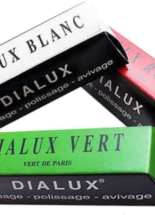 Jewelers Rouge Polish Gold Silver Jewelry Dialux Rouge Green White and Red -3 Bars by JTS