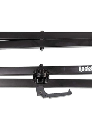 RockJam Xfinity Double X Keyboard Stand, Pre-Assembled & Adjustable | Pre-assembled double X keyboard stand with safety lock and straps for full size digital pianos, lessons and stage