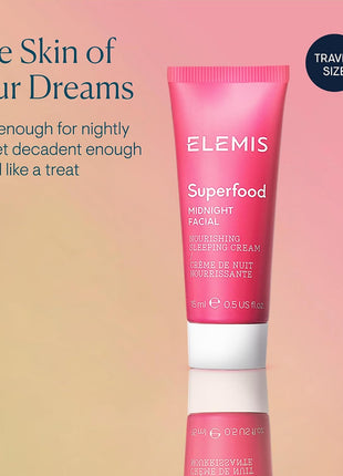 ELEMIS Superfood Midnight Facial, Moisturizing Prebiotic Face Cream