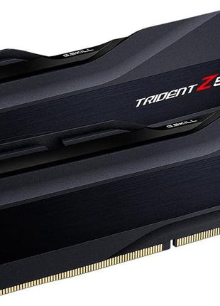 G.SKILL Trident Z5 Series DDR5 RAM (Intel XMP 3.0) 32GB (2x16GB) 6400MT/s CL32-39-39-102 1.40V Desktop Computer Memory U-DIMM - Matte Black (F5-6400J3239G16GX2-TZ5K)