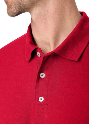 Hanes mens X-temp Performance Polo, Cotton Blend Sport Shirt for Men With Odor Control