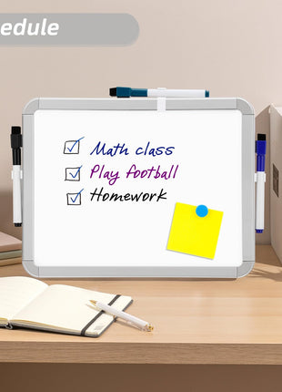 VUSIGN Small Dry Erase Whiteboard, 8.5 x 11 Inches White Board for Kids, Students, Fridge, Locker, Mini Dry Erase Board